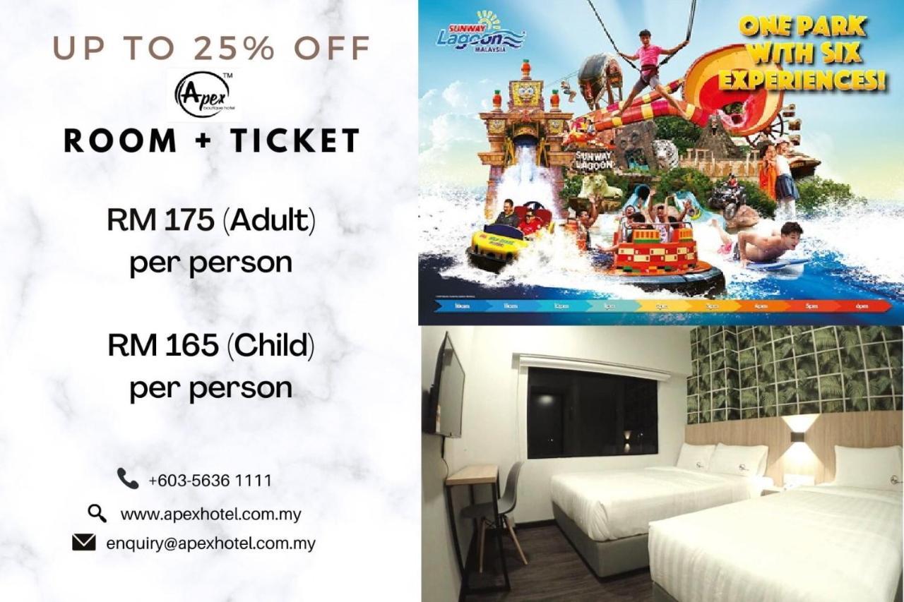 Apex Boutique Hotel @ Bandar Sunway Petaling Jaya Exterior foto